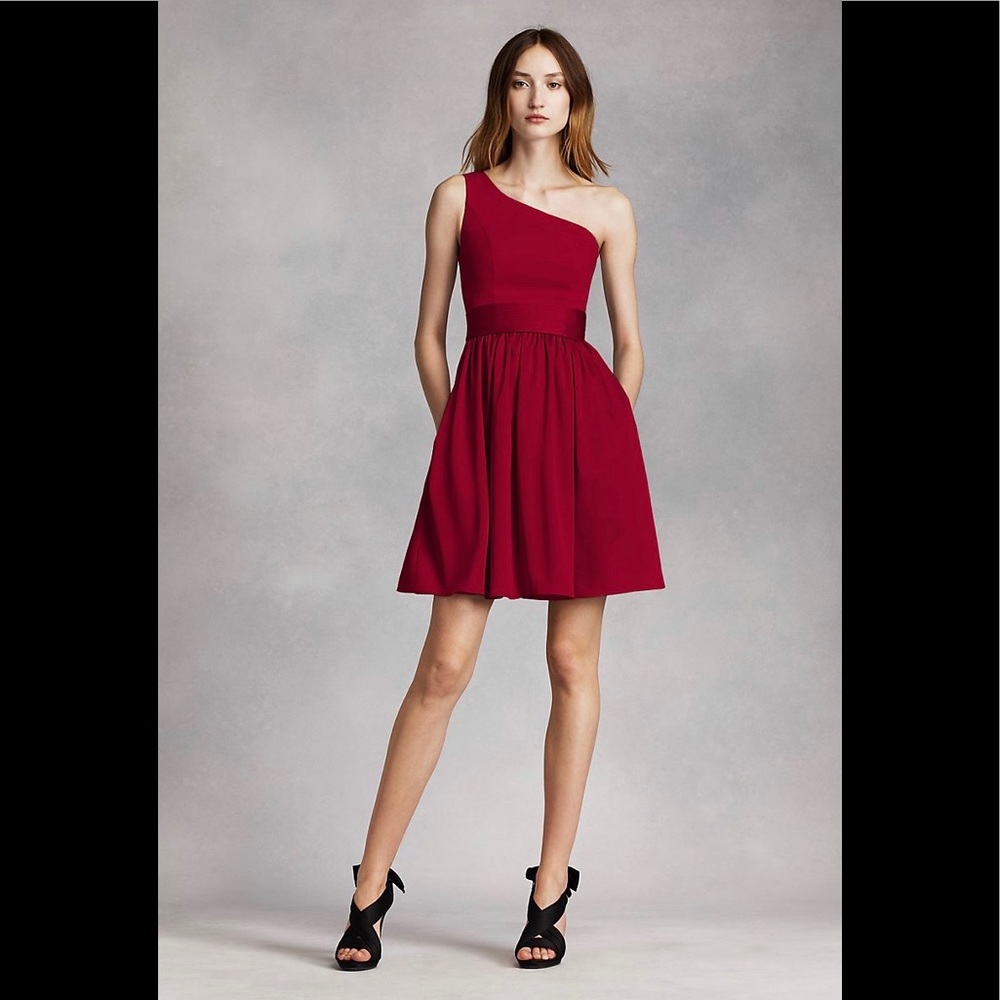 Vera Wang David’s Bridal bridesmaid dress